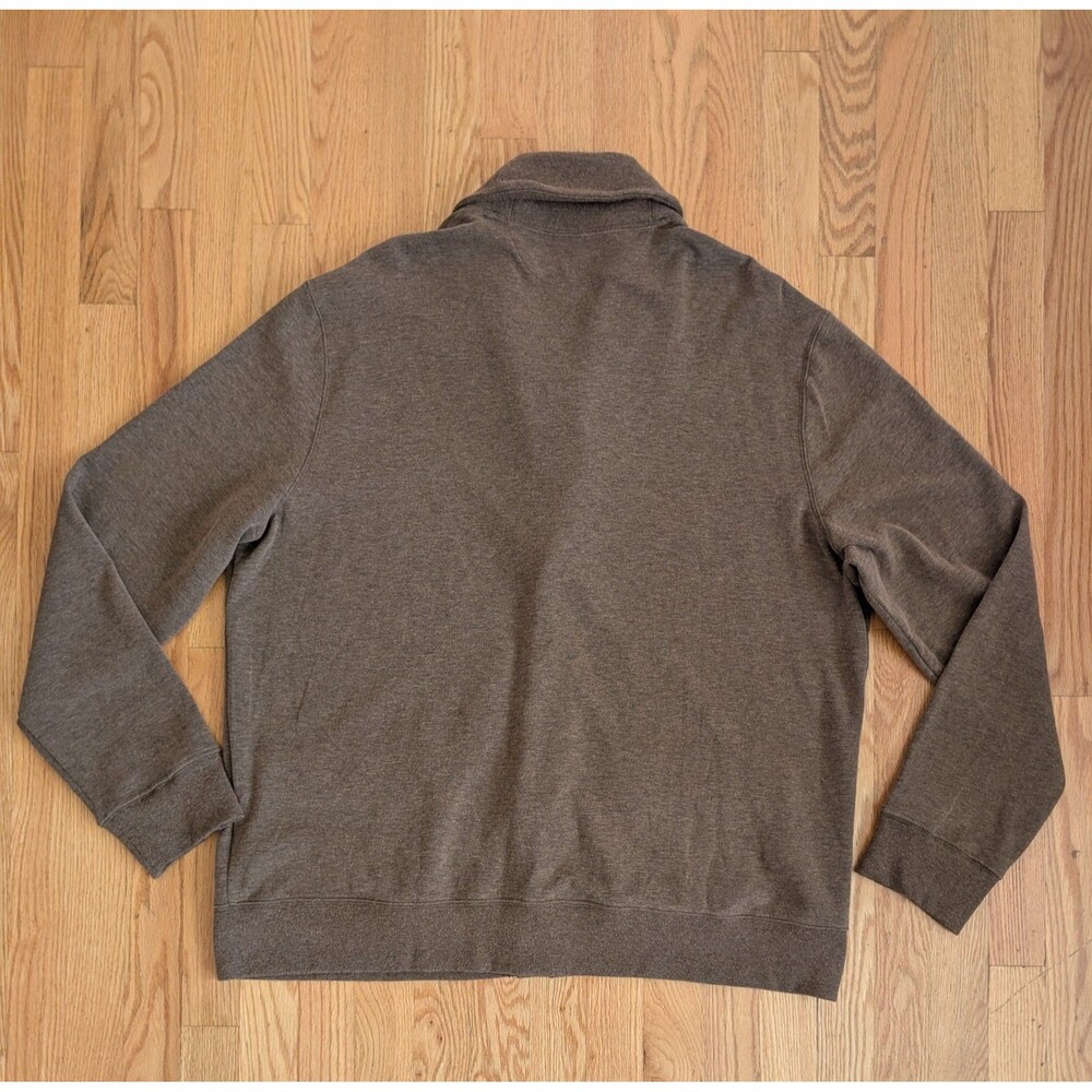 Polo Ralph Lauren Luxury Jersey Shawl Collar Brown Cardigan Men’s Size XL